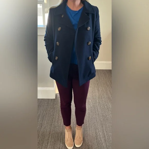 Old Navy Jackets Coats Old Navy Women Navy Pea Coat Poshmark